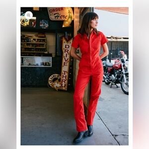 Atwyld PIT CREW JUMPSUIT RED HOT small red
